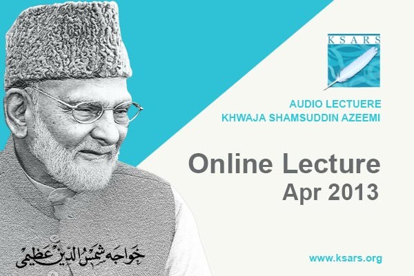 Online Lecture Apr 2013